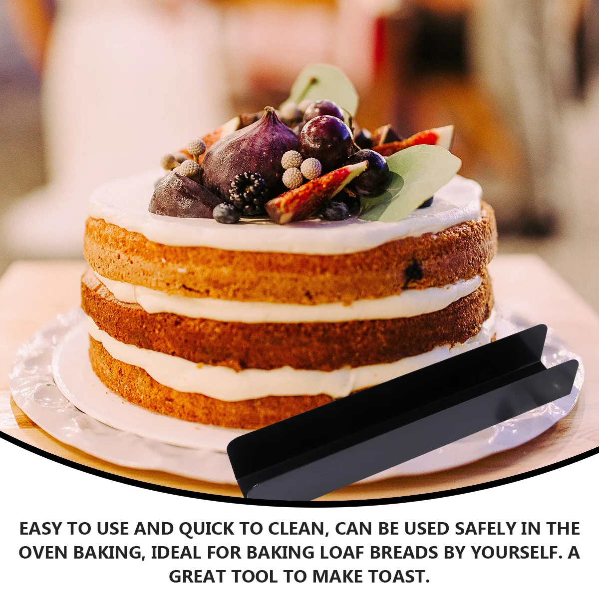 

Stable Structure Loaf Bakeware Curling Design Baking Pan Oven Use Loaf Pan Bread Toast Toast Mold Baking Tray