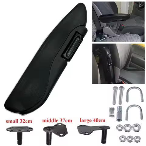 32cm 37cm 40cm Universal Adjustable Left Right Side Car Truck Seat Armrest Hand Holder Arm Rest Support For RV Caravan Boat Bus