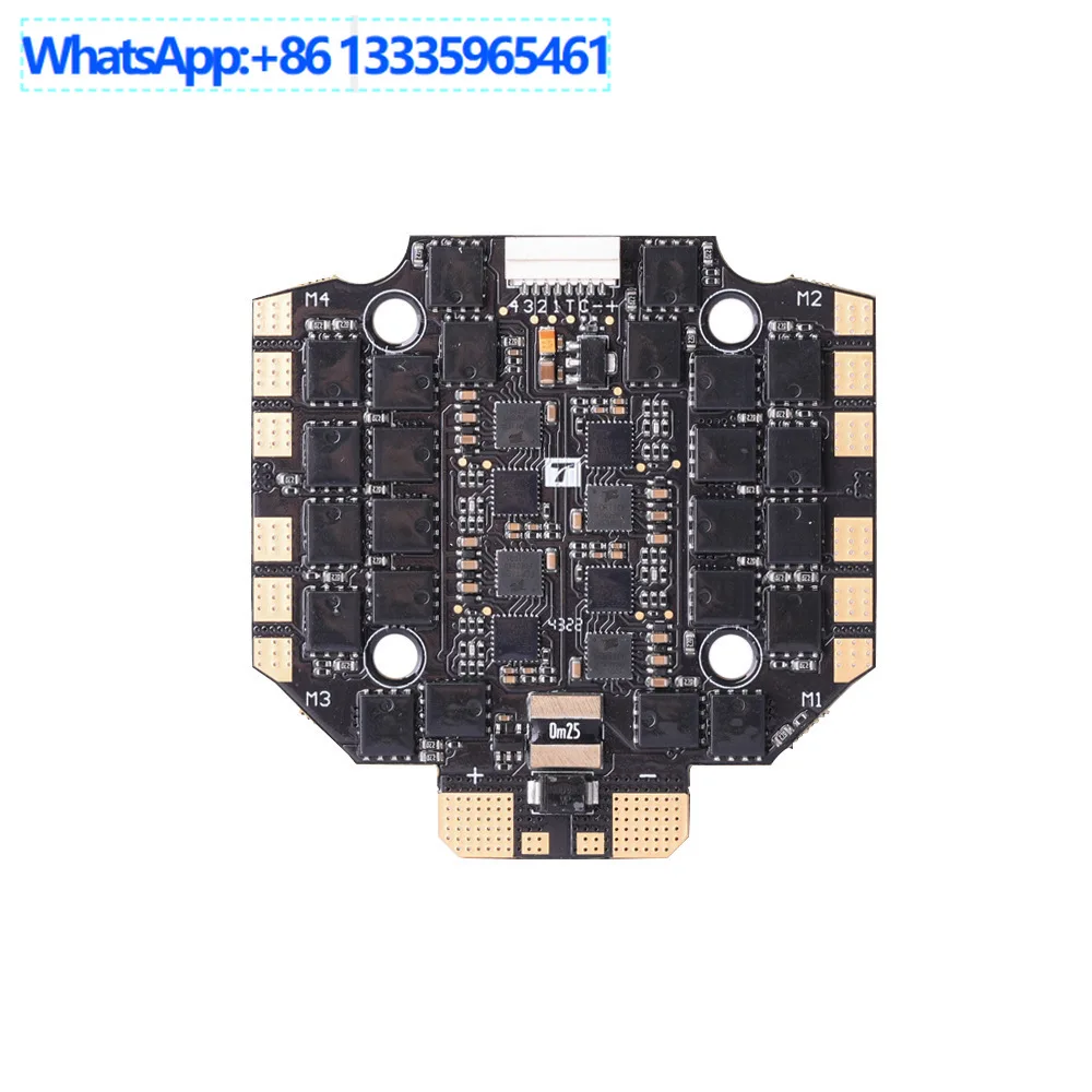 T-MOTOR Tiger Power FPV Crossover Model Aircraft Unmanned Aircraft ESC C80A-4IN1-8S Parts