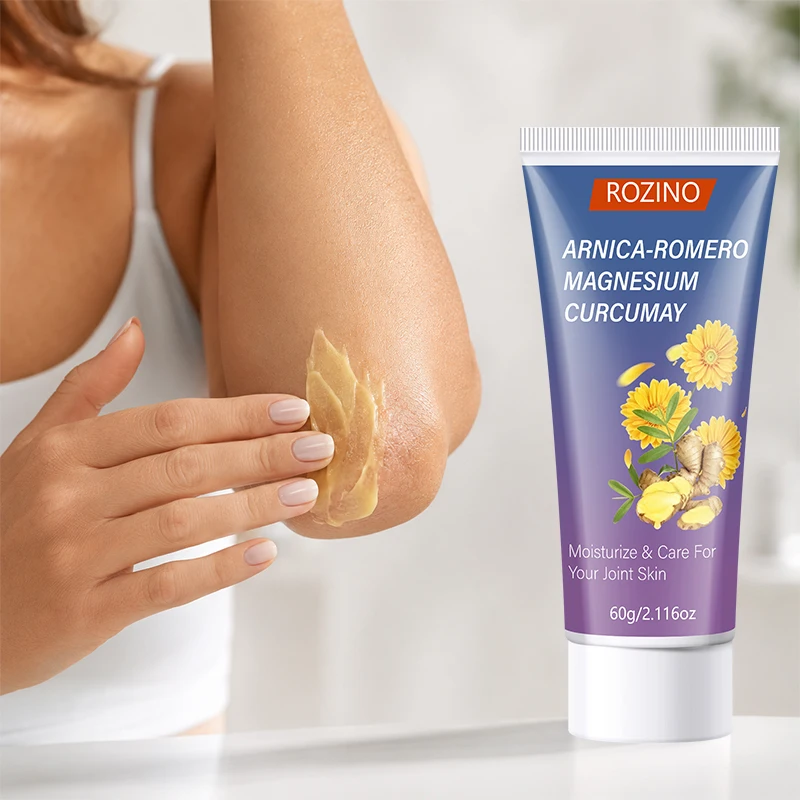 Calendula Turmeric Joint Magnesium Cream, Rich in Calendula Extract, Rosemary Essential Oil, Turmeric Extract, Magnesium, and Bee Venom, Is Specially Designed for Soothing and Warming Muscle Joints, Deeply Moisturizing and Hydrating, Gentle and Comfortable, Suitable for the Care of Joints in the Waist, Legs, Neck, Wrists, Knees, and Other Areas Joint Moisturizing Care Cream Specially Designed for Sports Enthusiasts, Workers, and the Elderly, a Great Christmas Gift.
