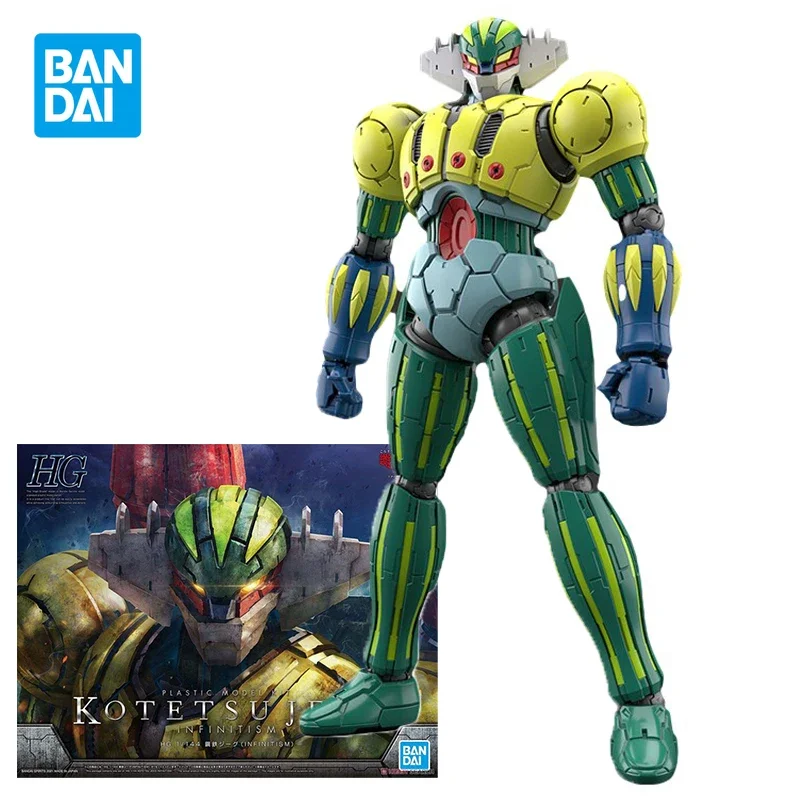 

Bandai HG 1/144 KOTETSU JEEG INFINITISM, экшн-фигурка, сборная модель, комплект игрушек, коллекционные подарки для детей, игрушки для мальчиков
