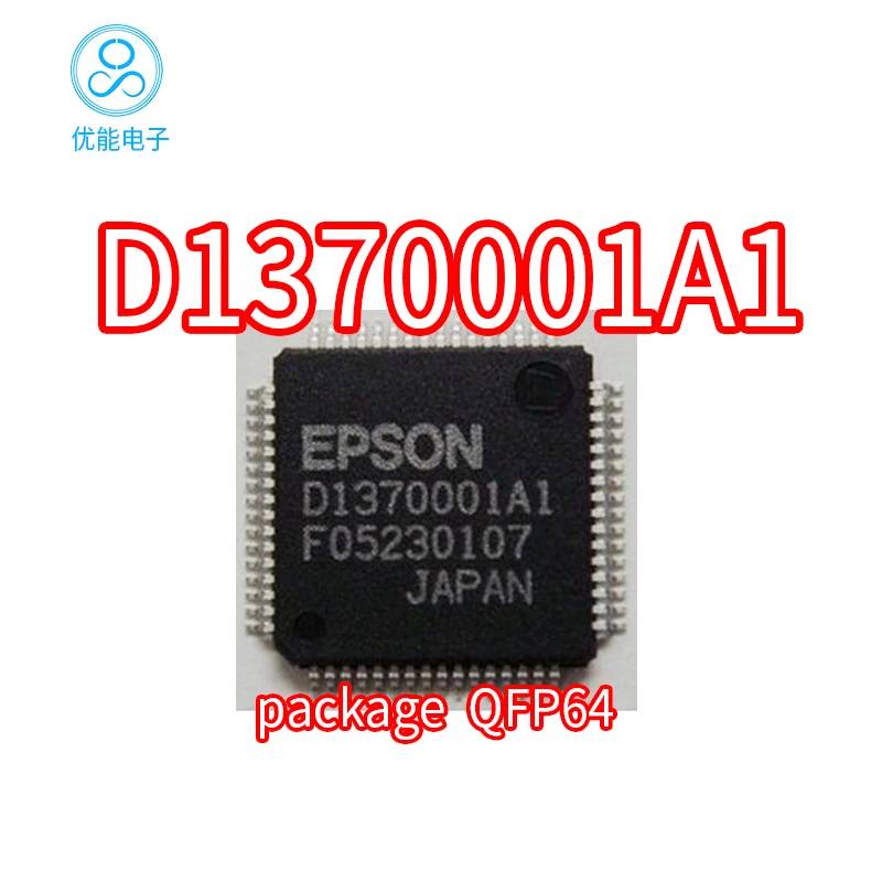 D1370001A1 imported chip with QFP-64 display driver controller packaged in D1370001A1