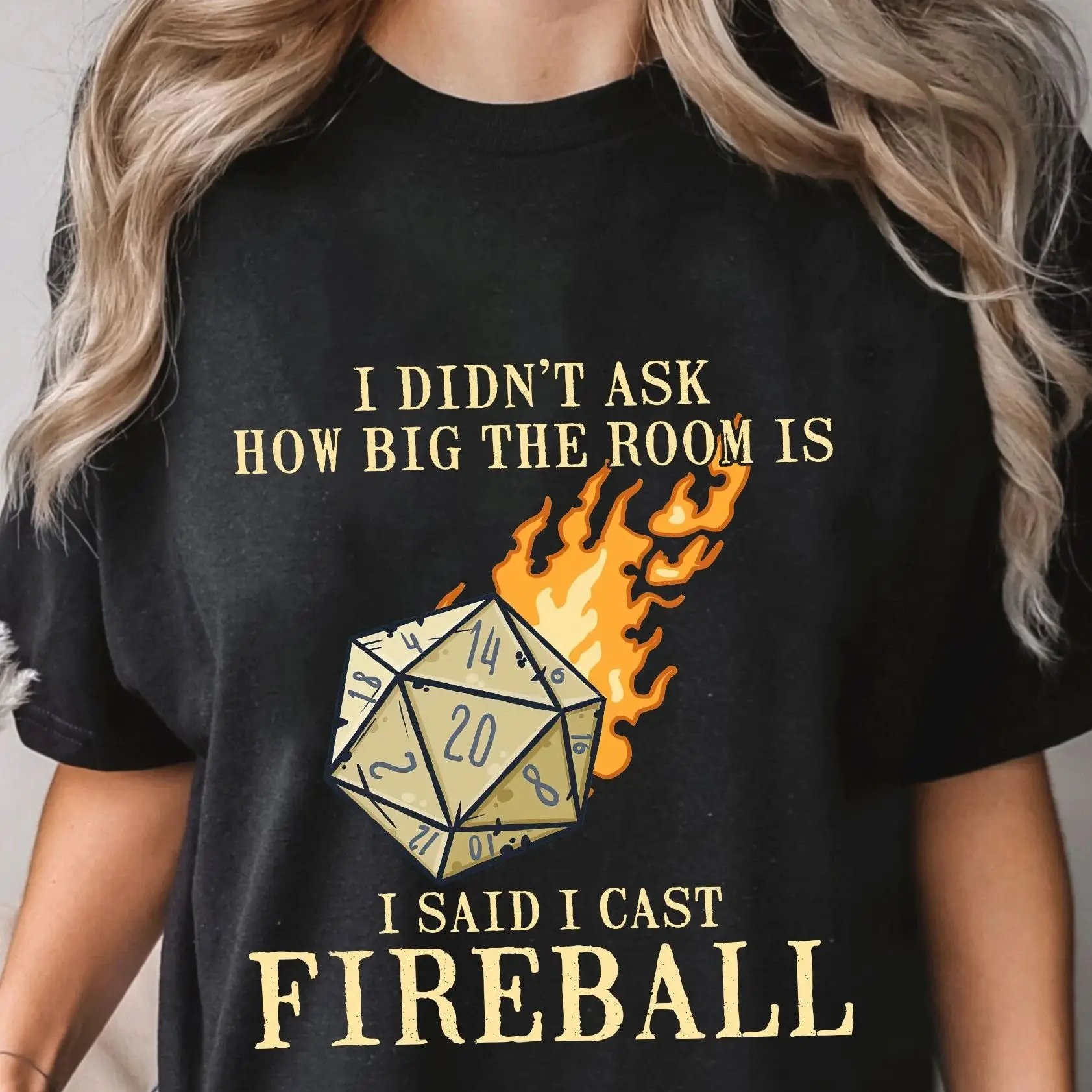 النساء الرجال الملابس معالج نكتة الرجعية مضحك للجنسين جولة الرقبة المحملة قمم أنا مصبوب كرة نارية الجرافيك تي شيرت القطن لينة