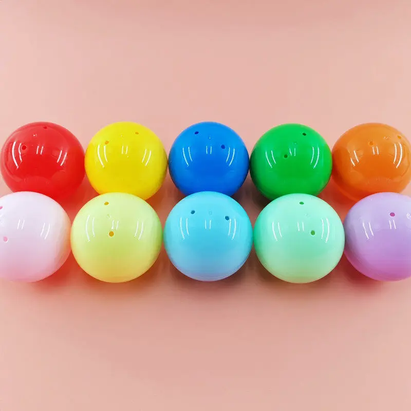 10Pcs 12cm Open Bauble Colorful Plastic Hollow Sphere Home Decoration PP Ball Red/Black/Gold/Silver/Bluey Ball Gaming Supplies