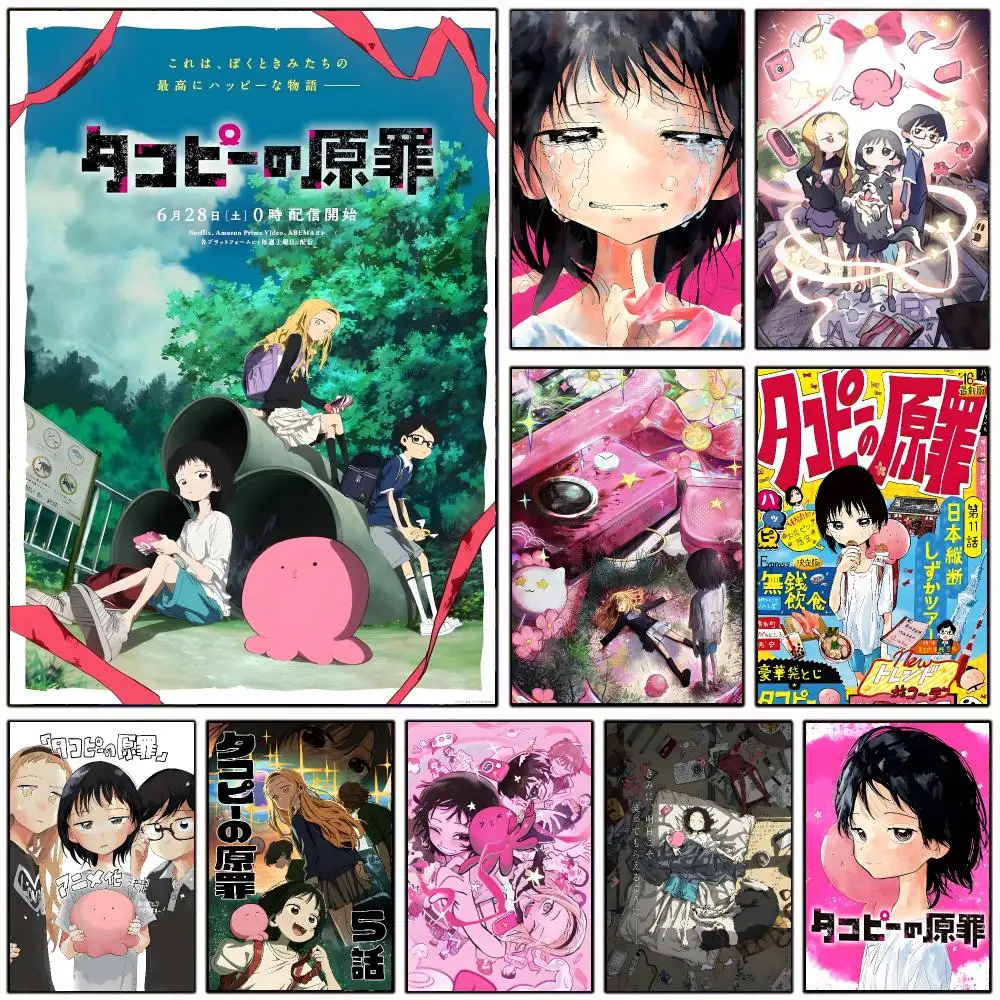 disturbing manga T-Takopi's Original Sin Poster Modern Home Decoration Interior Design & Contemporary Wall Art Collection