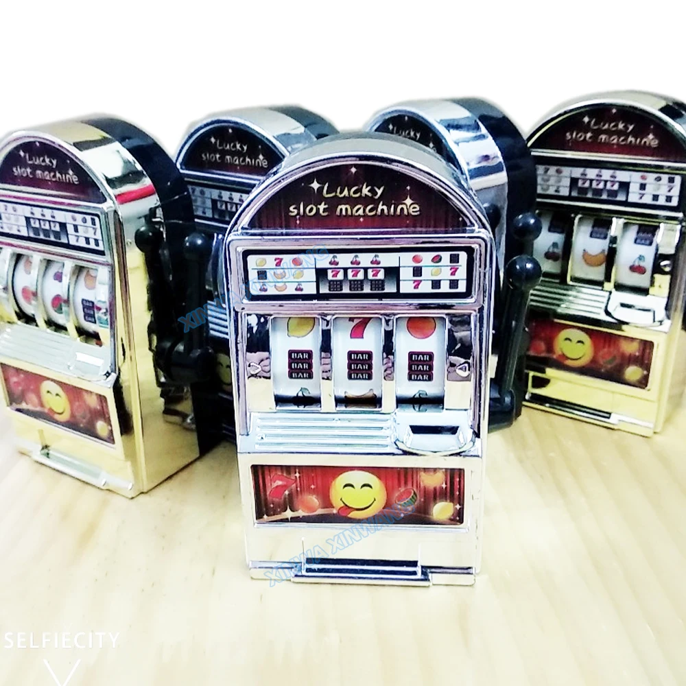 Children Handheld Lottery Machine Toy Learning Slot Game Machine Winning Rocking Mini Lucky Jackpot 777 Fruit For Birthday Party