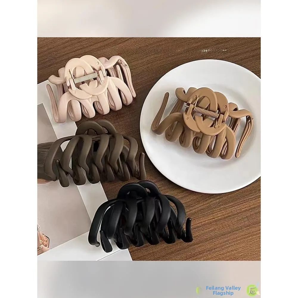 Jepit Rambut Ukuran Besar untuk Wanita, Aksesoris Rambut, Jepit Kepala, Jepit Rambut Modis, Merek Blue Valley