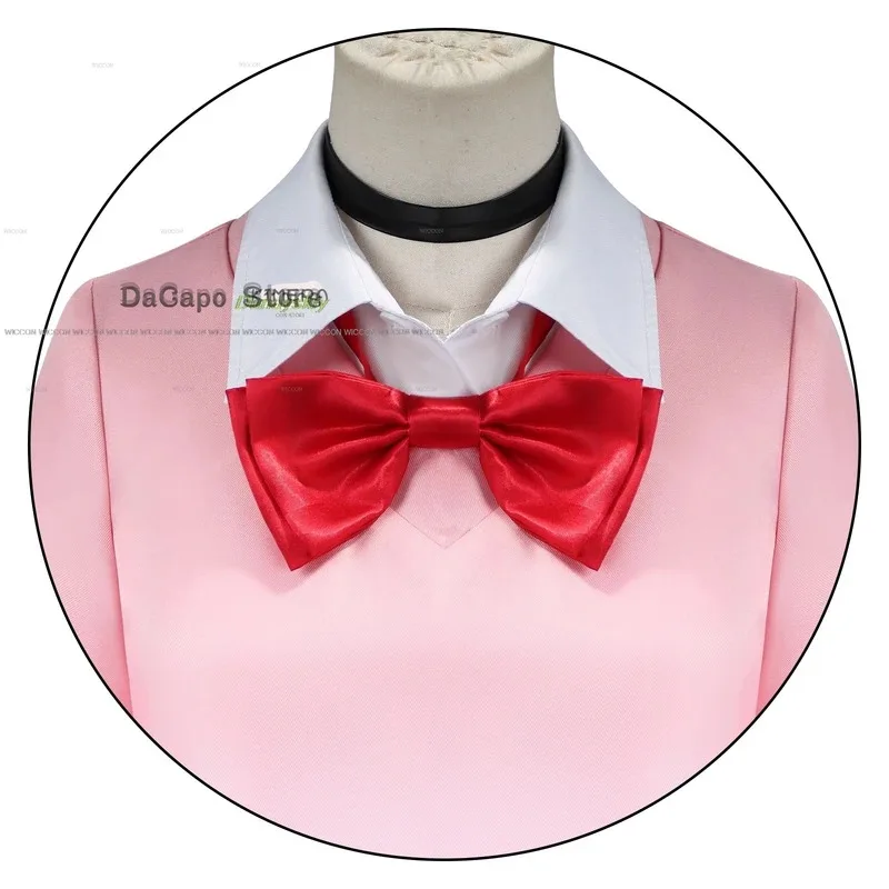 Momo Ayase Momo Dandadan Косплей Костюм Парик Девушки Школьная Форма Розовый Призрак Серьги Наряд Женский Ролевой Костюм Хэллоуина