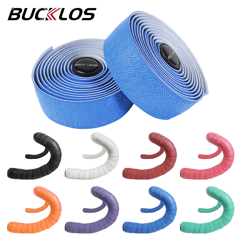 

BUCKLOS Road Bike Handlebar Tapes Anti-slip Bicycle Bar Wrapper Speed Racing Cycling Handle Bar Ribbon Bike Strap Handles Tape