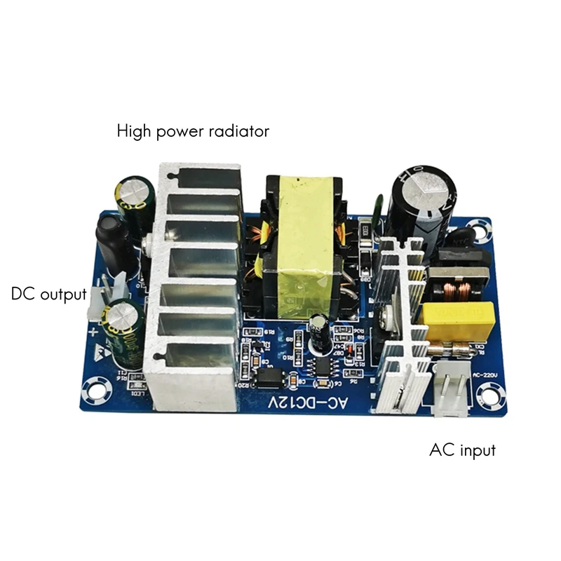 HOT SALE AC-DC Switching Power Supply Module 12V72W High Power 12V6A Switching Power Supply Board Bare Board Blue Board