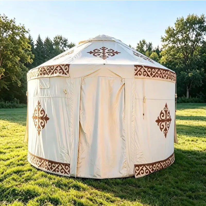 

Newest Popular Round Outdoor Camping Waterproof Inflatable Air Yurt Tent for Outdoor Camping