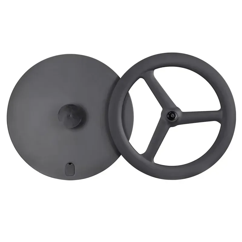 ล้อจักรยานคาร์บอนแบบสามก้าน ดิสก์เบรกแบบแข็ง ล้อ TT