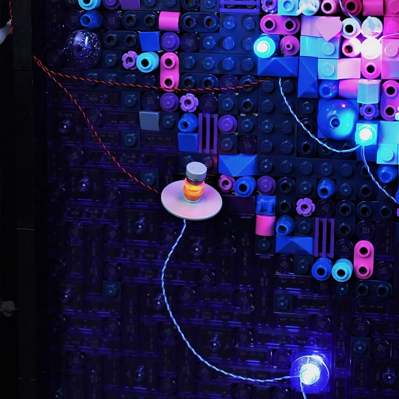 DIY LED Light Kit For LEGO 31212 The Milky Way Galaxy (Only LED Light,Without Blocks Model)