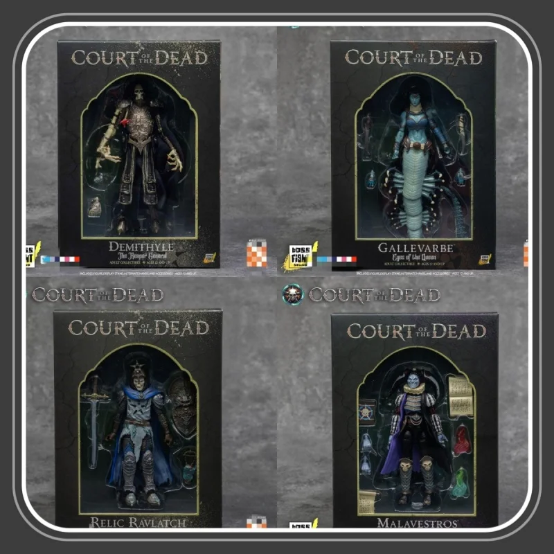 لعبة رسمية جديدة 1/18 Bfs Court of the Dead Wave 2 Dreadthane لشخصية الحركة Risen Reaper Malavestros Gallevarbe Dreadthane هدية #1