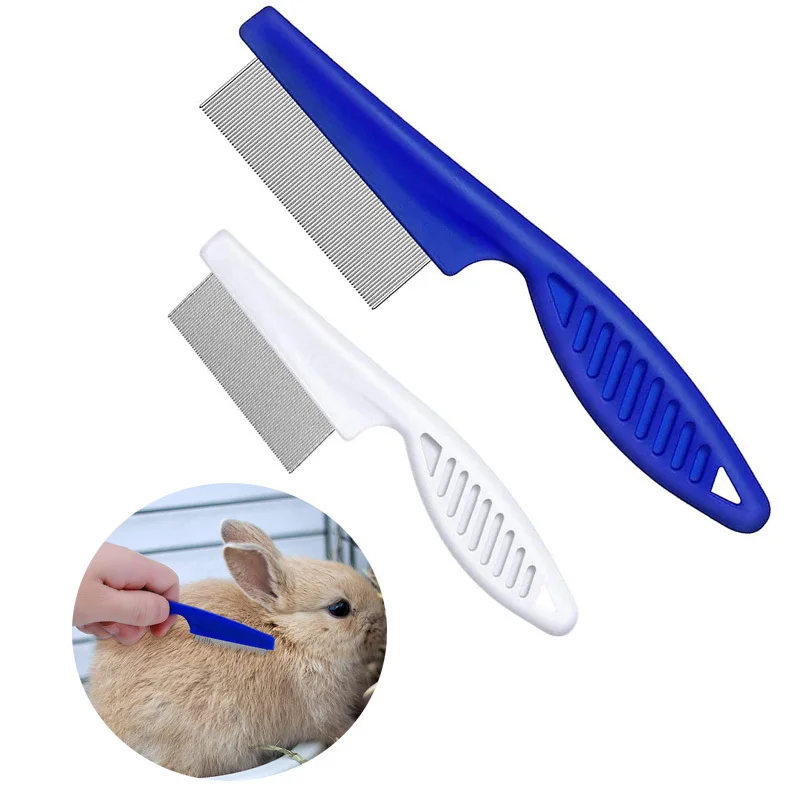 New Convenient and Handy Gentle Mini Essential Pet Grooming Brush Comb - Perfect and Effective Small Natural Hair Remover Tool f