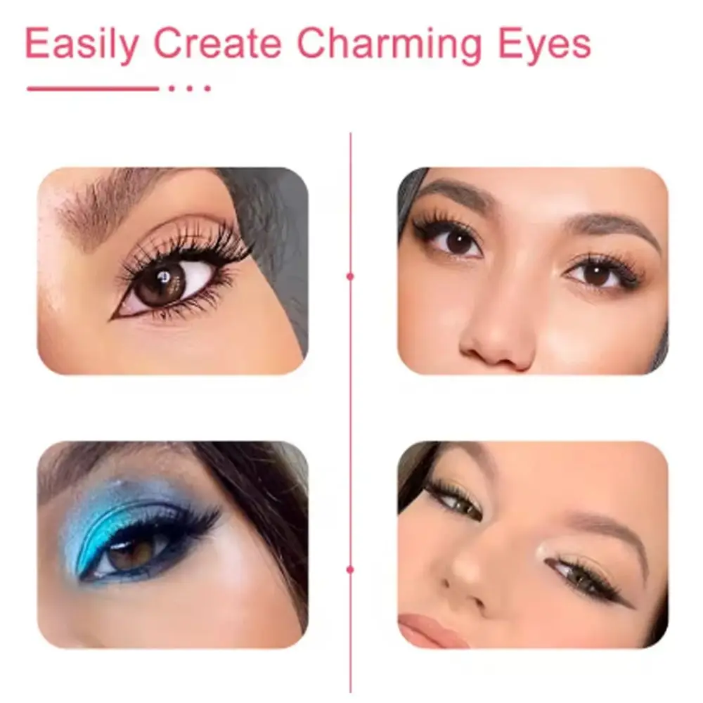 10 Par Nowych Sztucznych Rzęs 3D Naturalnych, Miękkie Rzęsy z Imitacji Norek, Rzęsy Manga, Ręcznie Robione, Wielokrotnego Użytku, Krótkie Rzęsy, Narzędzie do Makijażu Oczu