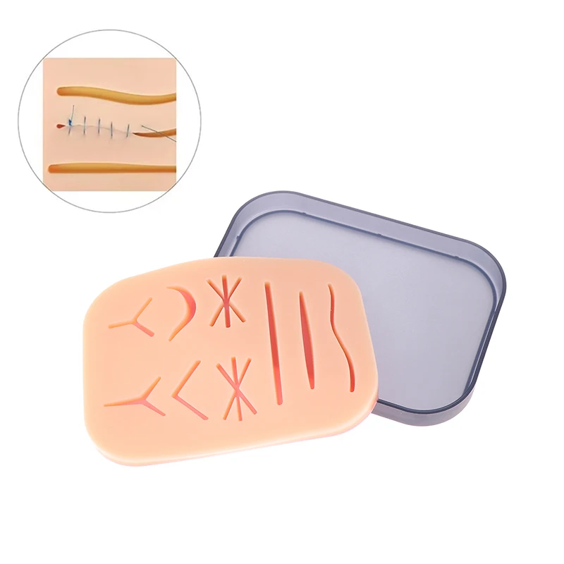 Skin Operate Pad Surgical Suture Training Kit Anatomy Suture Practice Kit Trauma Accessories For Medical Students