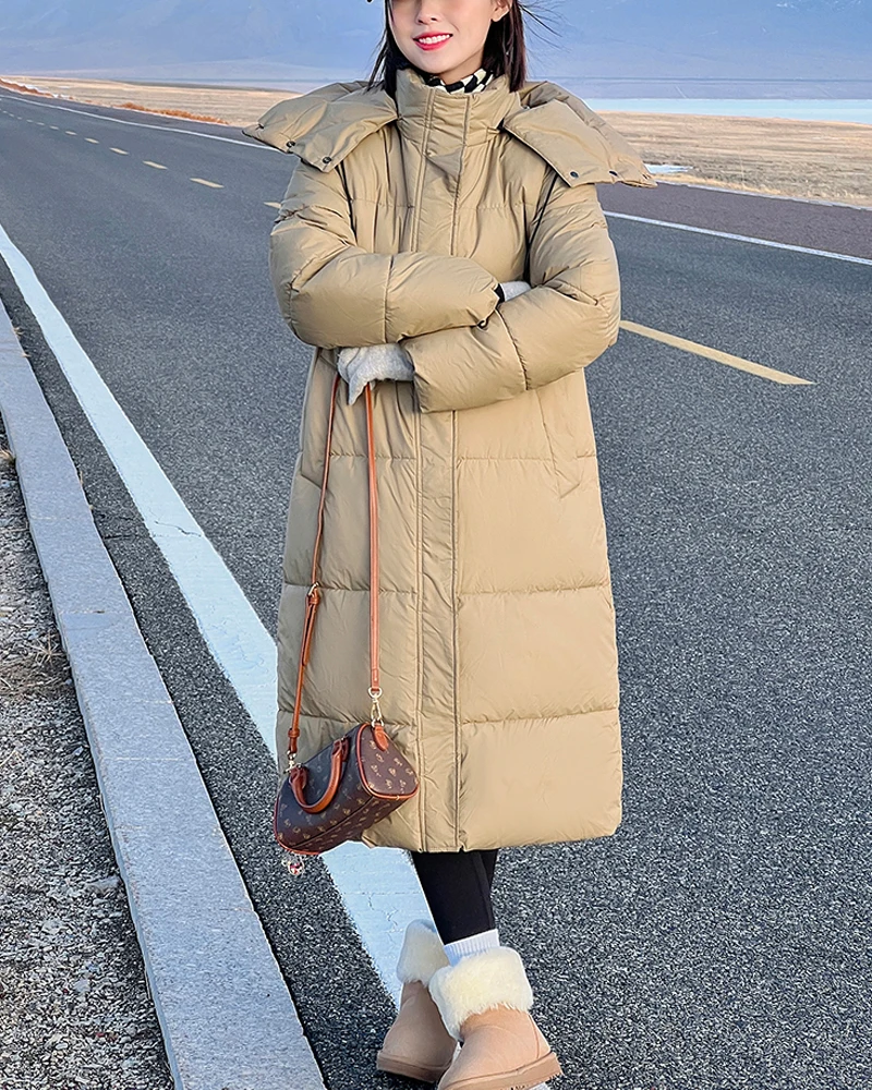 women winter clothes Winter Parka women long down Cotton jacket female slim hooded winter jacket outwear thick coats