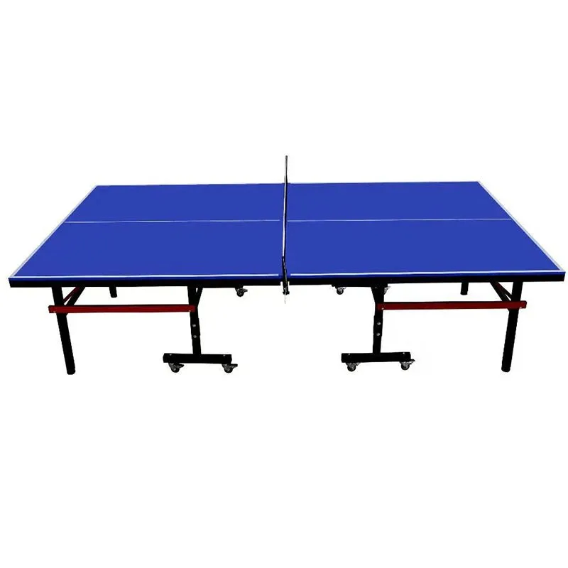 Factory Direct Foldable and Movable Wheels Table Tennis Table with Full Size Competitive Prices Pingpong Table