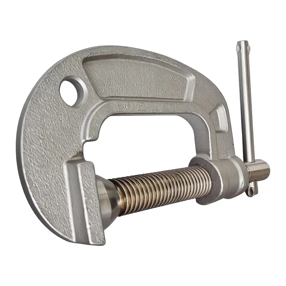 1pc 300A Clamp Stainless Steel Grounding Work Clamp G-shaped Ground Earth Clamp For Construction Sites Electrical Repairs