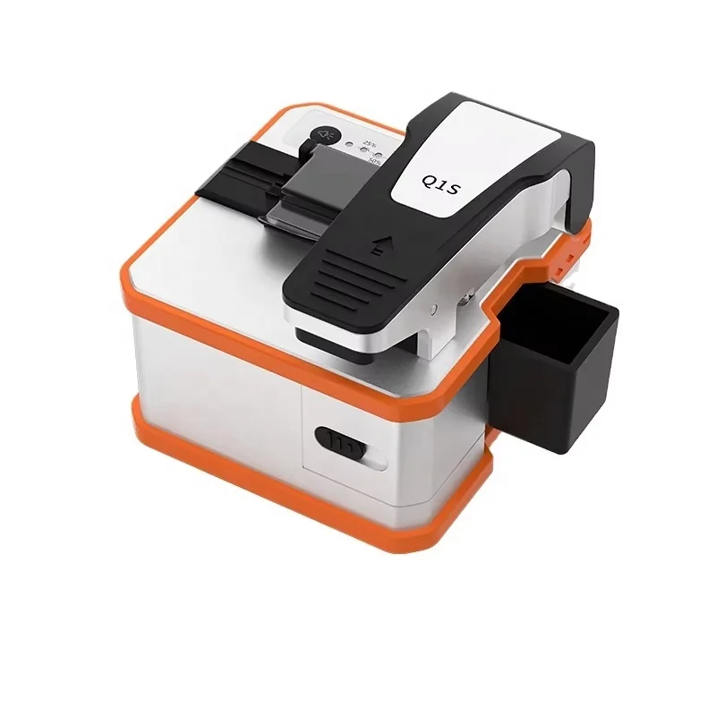 

Q1S Fully Automatic Electric Fiber Optic Cleaver High-Precision Rechargeable Optical Cable Cutter for Network FTTH Optical Fiber