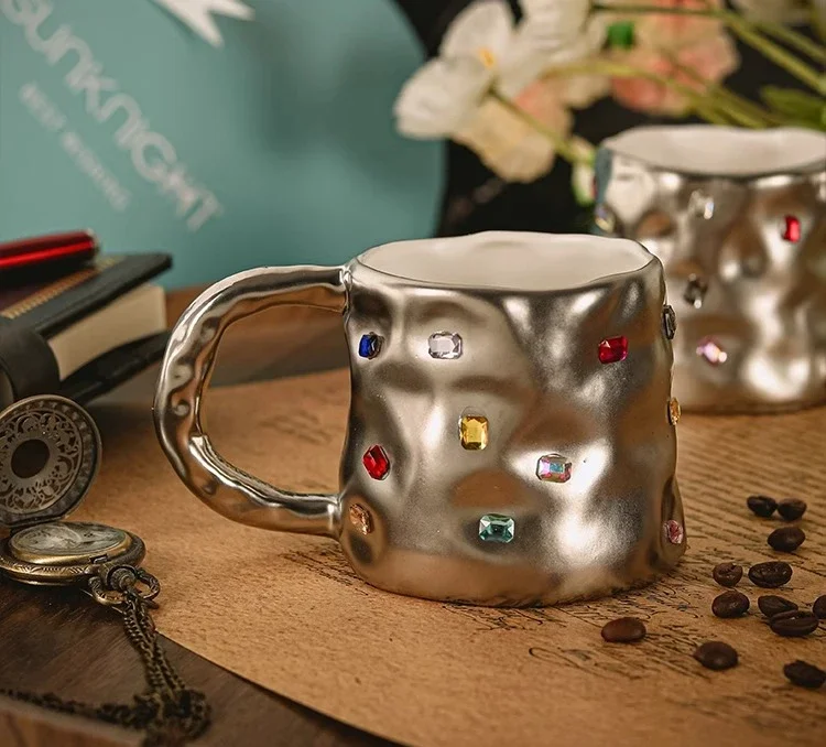 

Ceramic Creative Gem Coffee Mug Mug Gift Box
