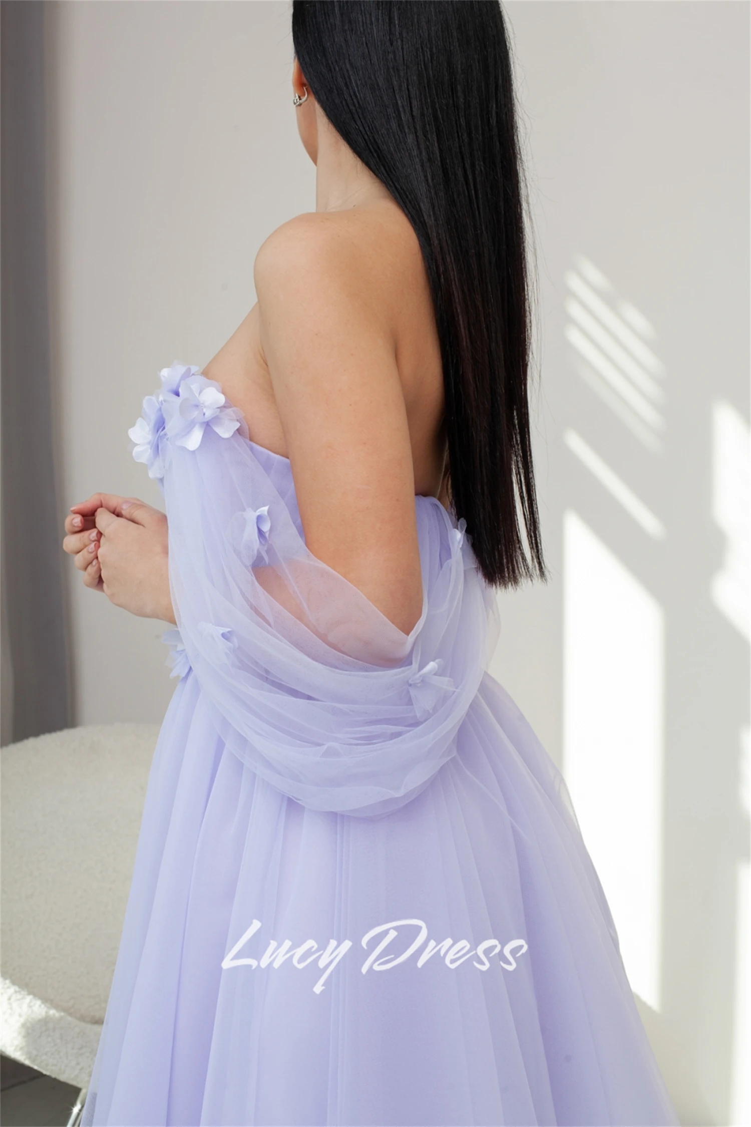 Lucy robe de soirée personnalisée robes pour Quinceanera robe d'occasion spéciale robes formelles femmes grâce robes de bal jupe courte