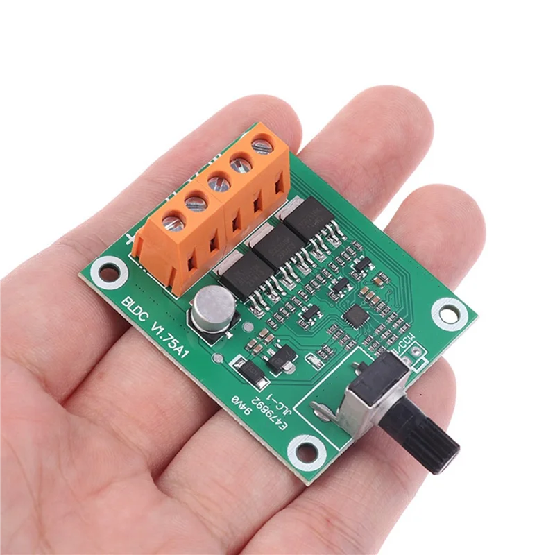 A73E-3X Brushless DC Motor Driver Controller Board 6V 12V 24V CD Drive Fan Motor Governor DIY Motor Controller Accessories