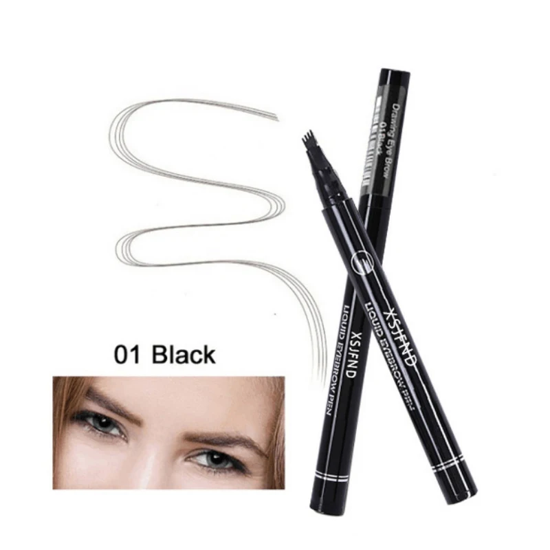 Natural-looking Brows Long Lasting Waterproof Eyebrow Pencil Waterproof Microblade-like Precision Eyebrow Definition