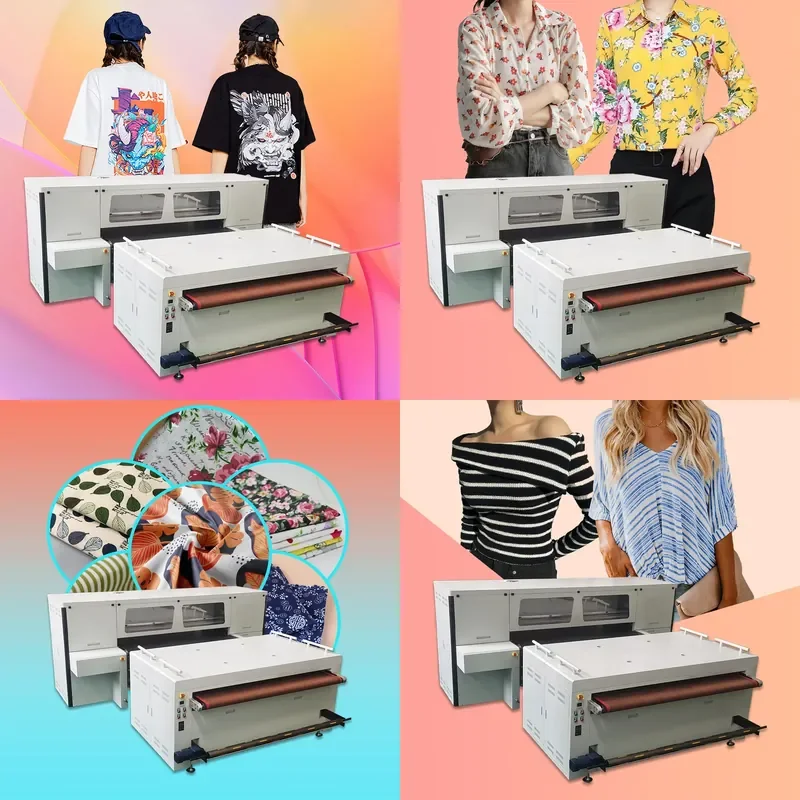 2026 hot sale 8-Head digital guide belt paint printer door width 2.6m home textiles clothing fabric printing machine digital