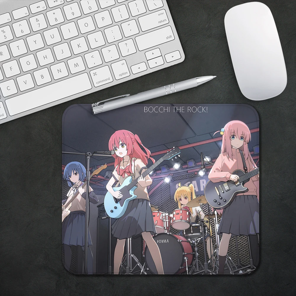 Bocchi The Rock Gaming Mouse Pad XS ขนาดเล็ก Mousepad สําหรับ PC Gamer เดสก์ท็อปตกแต่งสํานักงานแผ่นรองเม้าส์ Deskmat พรม