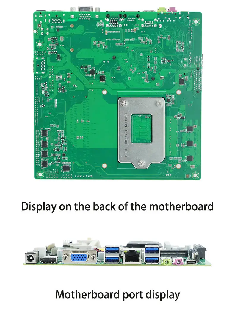 Mini PC desktop Intel per aziende - 16 GB di RAM 512 GB SSD Wifi5 Win11 pro Core I3/i5/i7/i9 I7-4th Computer da ufficio scolastico