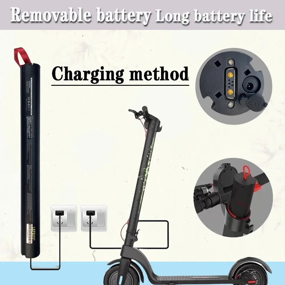 36V 5200mAH X7 Scooter Replace Rechargeable Lithium Battery Pack 187Wh , HX Scooter Battery Accessories