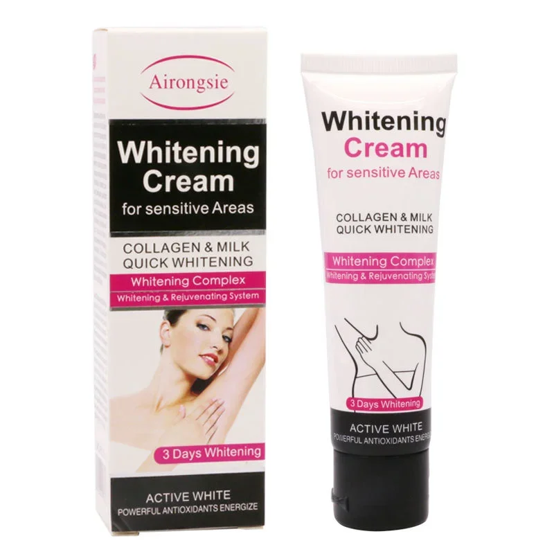 Best Sale Armpit Whitening Cream Skin Lightening Bleaching Cream Underarm Dark Skin Whitening Intimate Body Lotion Care Product