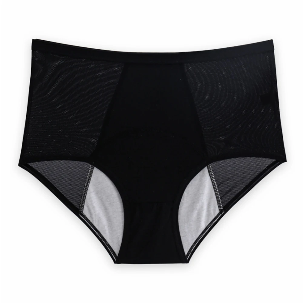 Женские физиологические трусики, герметичное и удобное хлопковое нижнее белье, высокая талия и дышащее, несколько цветов