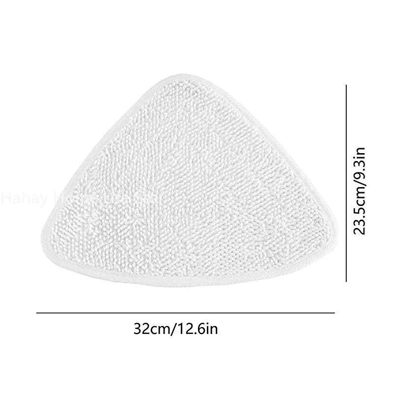 Steam Mop Pads Replacement Triangle Cloth Cleaning Floor Tool For Vileda Steam Mop Strong Water Absorption Quick-drying