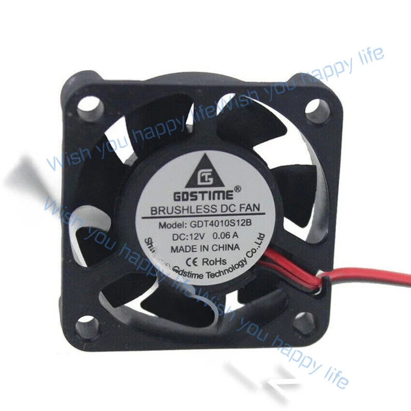 

L... for GOSTIME GDT4010S12B 12V 0.06A 1pc New Cooling Fan 4010 40x10mm #rt