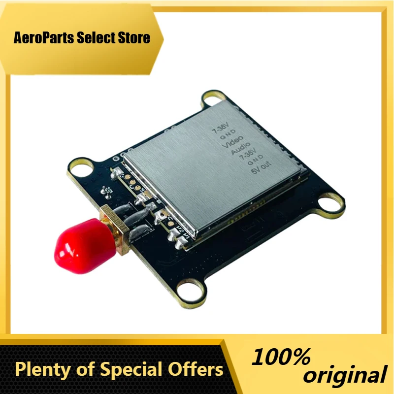 AeroParts1.2/1.3G 800/1000/1600mW FPV VTX VRX 9CH Video Receiver Remote Transmission By Drone Emitter Time Traveling Machine VRX
