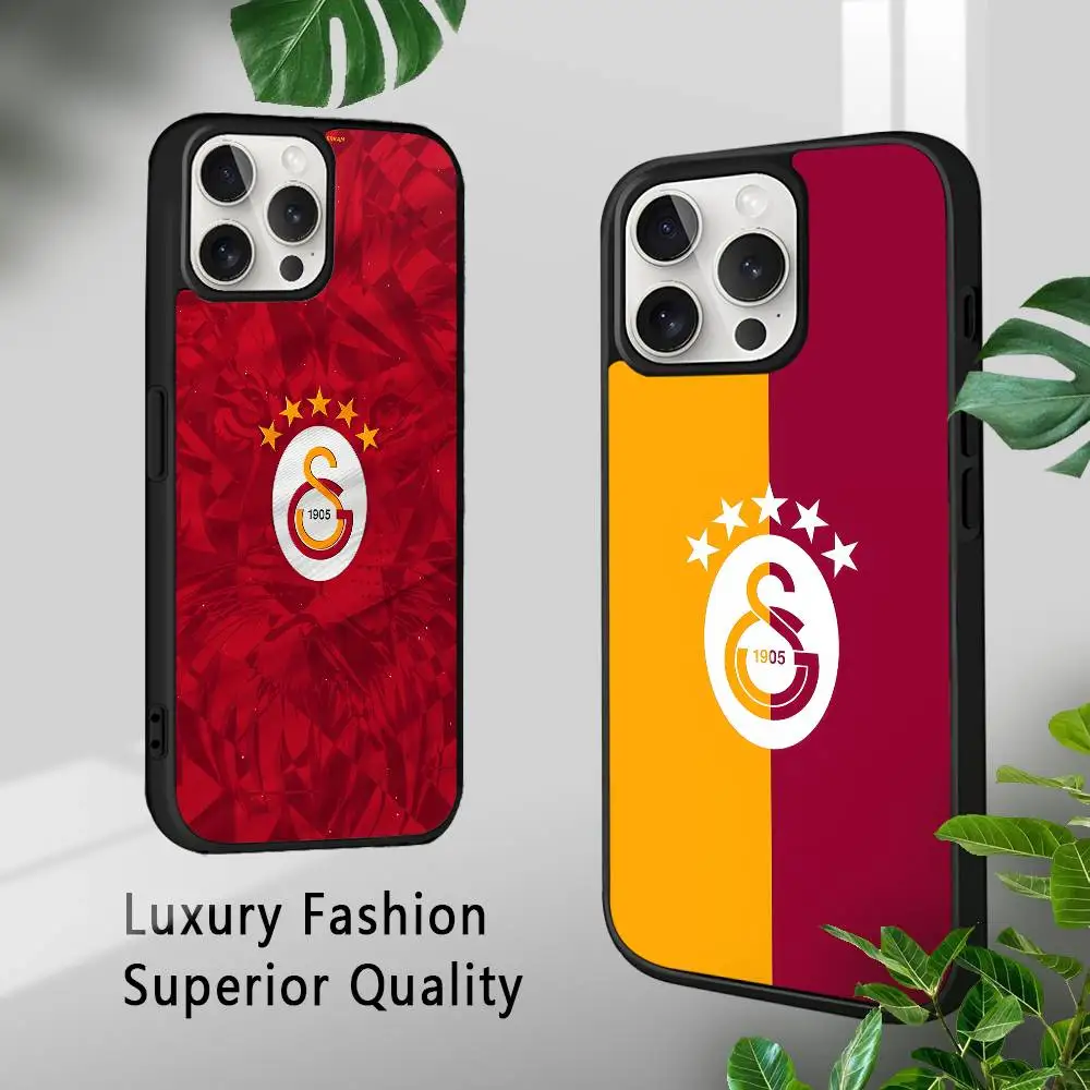 حافظة هاتف رائعة G-Galatasaray-Club لهاتف آيفون 16 15 14 13 12 11 Pro Xs Max Mini Plus Celulares Hard Funda
