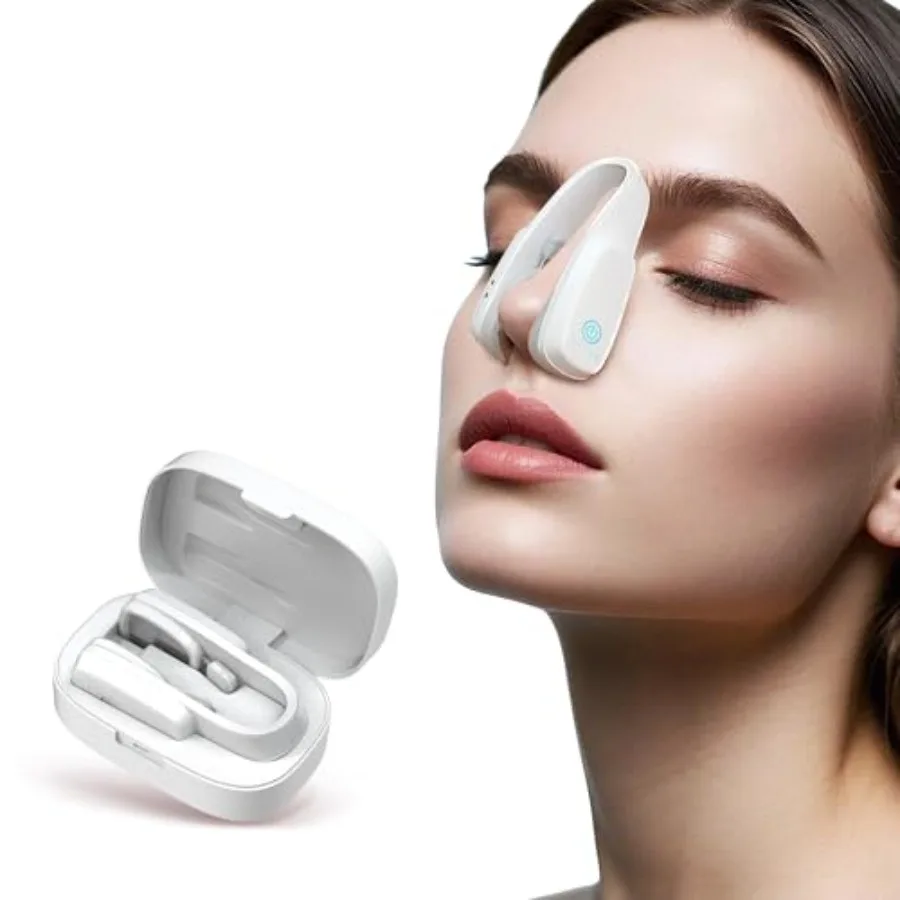 

Nose Slender Device Nose Shaper Up Lifting Clip Pain-Free Nose Bridge Straightener Corrector White