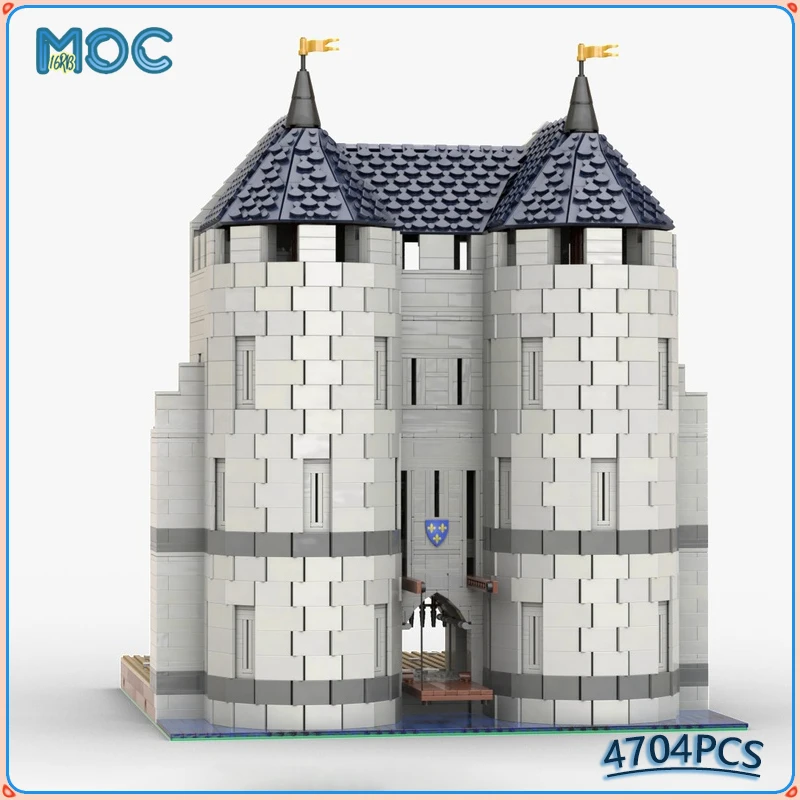 

Medieval Castles Model MOC Building Blocks DIY Assemble Bricks Educational Creative Collection Display Xmas Toys Gifts 4704PCS