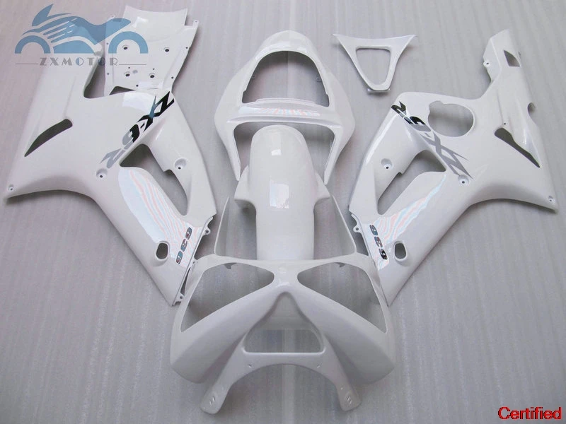 

Customizable Motorcycle fairings kit for Kawasaki Ninja ZX6R 2003 2004 Injection fairing ZX 6R 636 03 04 white aftermarket parts
