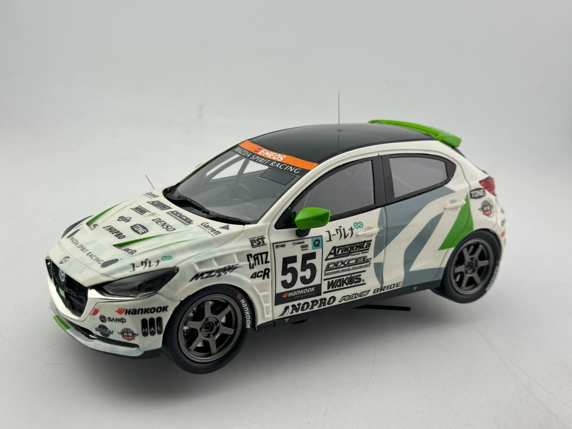 

Base Less Bulk Cargo Diecast Mazda 1/24 1965 Spirit Racing Mazida2 Bio Concepr # 55 Alloy Car Model