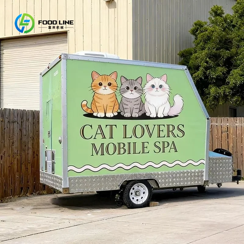 Customized Factory Direct Grooming Pet Truck with Luxury Interior Advanced Lighting and Ventilation Systems