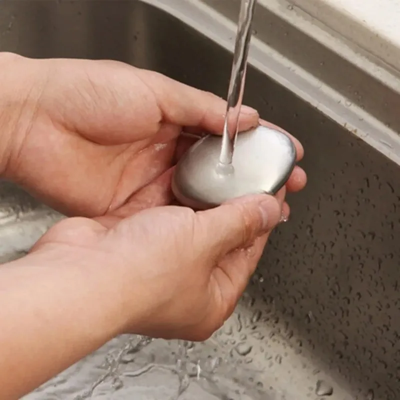Stainless Steel Soap Kitchen Bar Odor Remover Deodorize Gadget Tools Hand Eliminating Utensil Kitchen Supplies Home