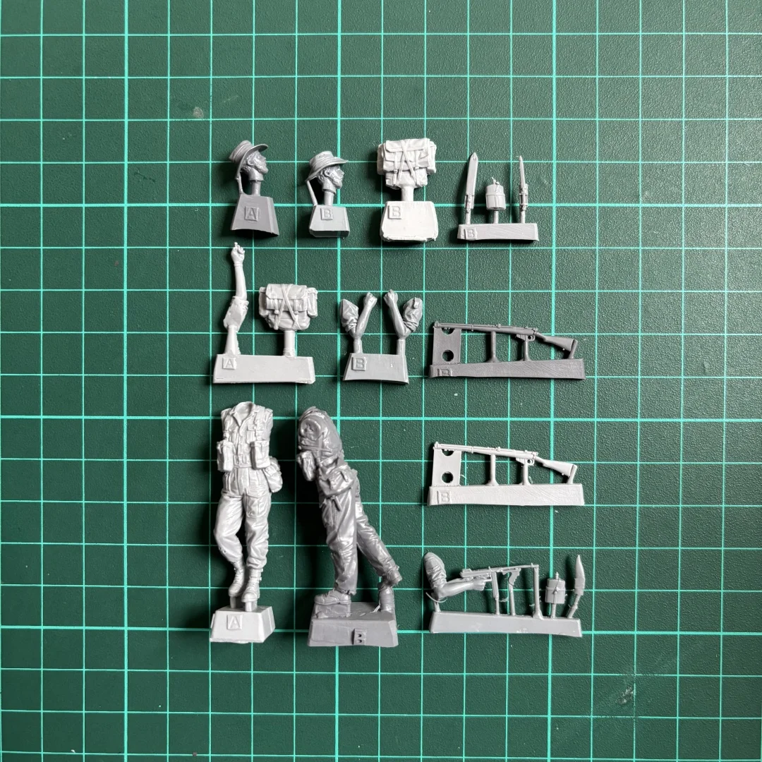1/35 resin unpainted model kit, military theme, World War II Chindit unassembled and unpainted GK, 1885R - Image 3