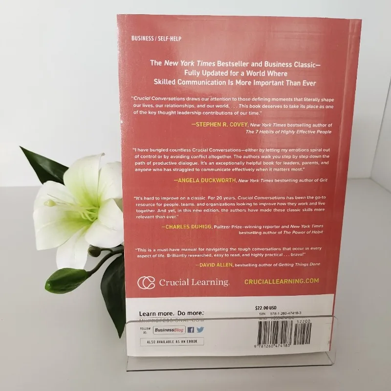 Crucial Conversations Tools For Talking When Stakes are High Third Edition Communication Challenges Book Paperback