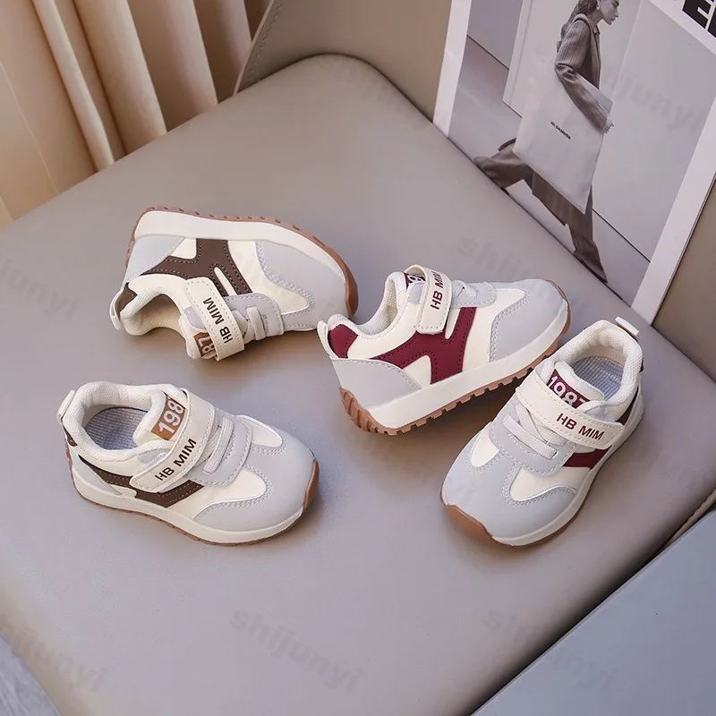 Baby Children Sneakers Boys Girls Non Slip 2026 Spring Autumn Fashion Toddler Walking Shoes Design Non-slip Kids Casual Shoes