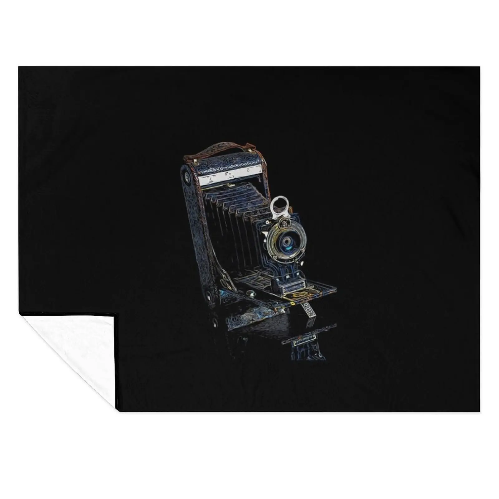

Vintage Camera Throw Blanket Designers Winter beds Decorative Sofas Flannels Blankets