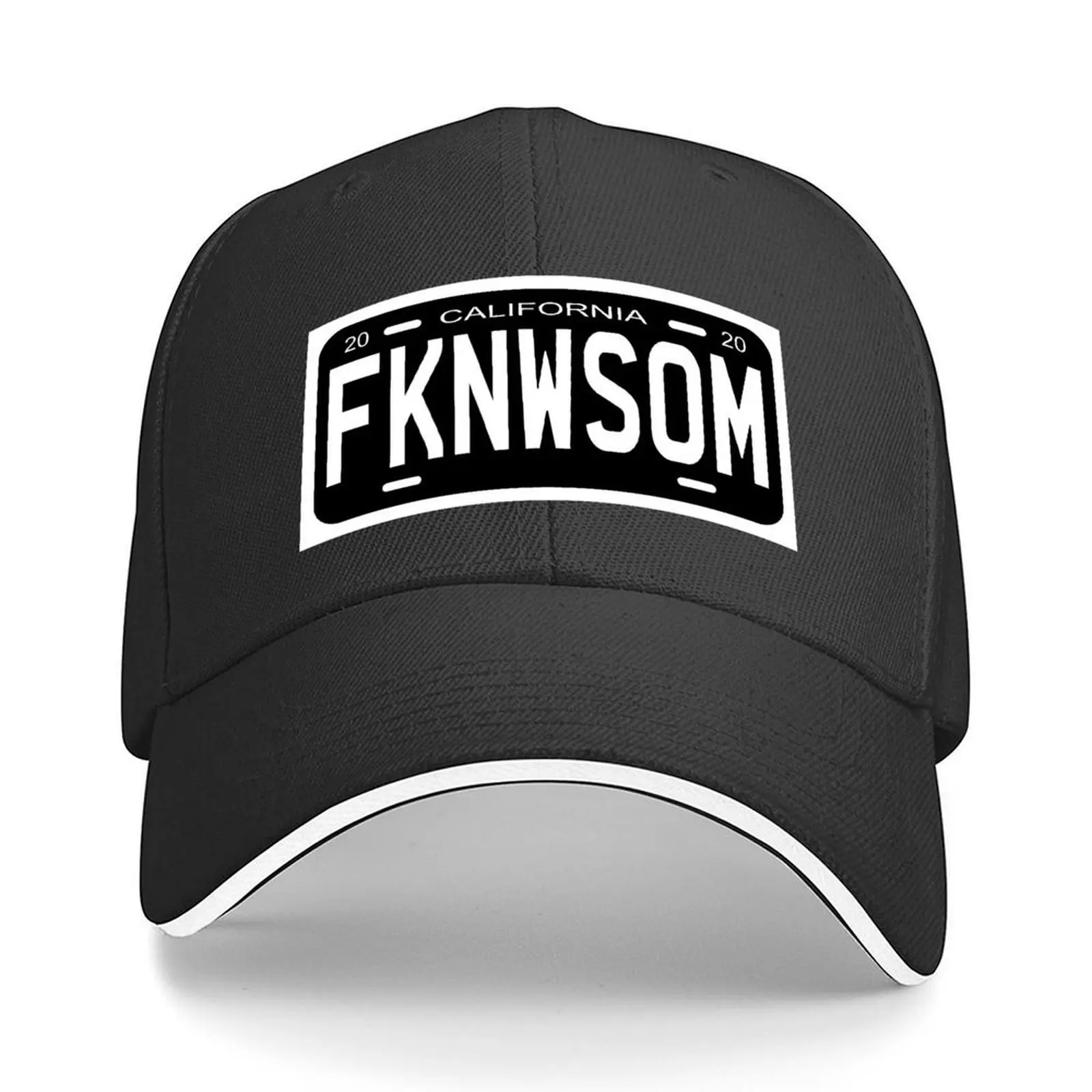 

FKNWSOM GAVIN NEWSOM GOVERNOR CALIFORNIA 2020 Baseball Cap Military Tactical Cap fun hats Beach Ball Cap Men's Women's